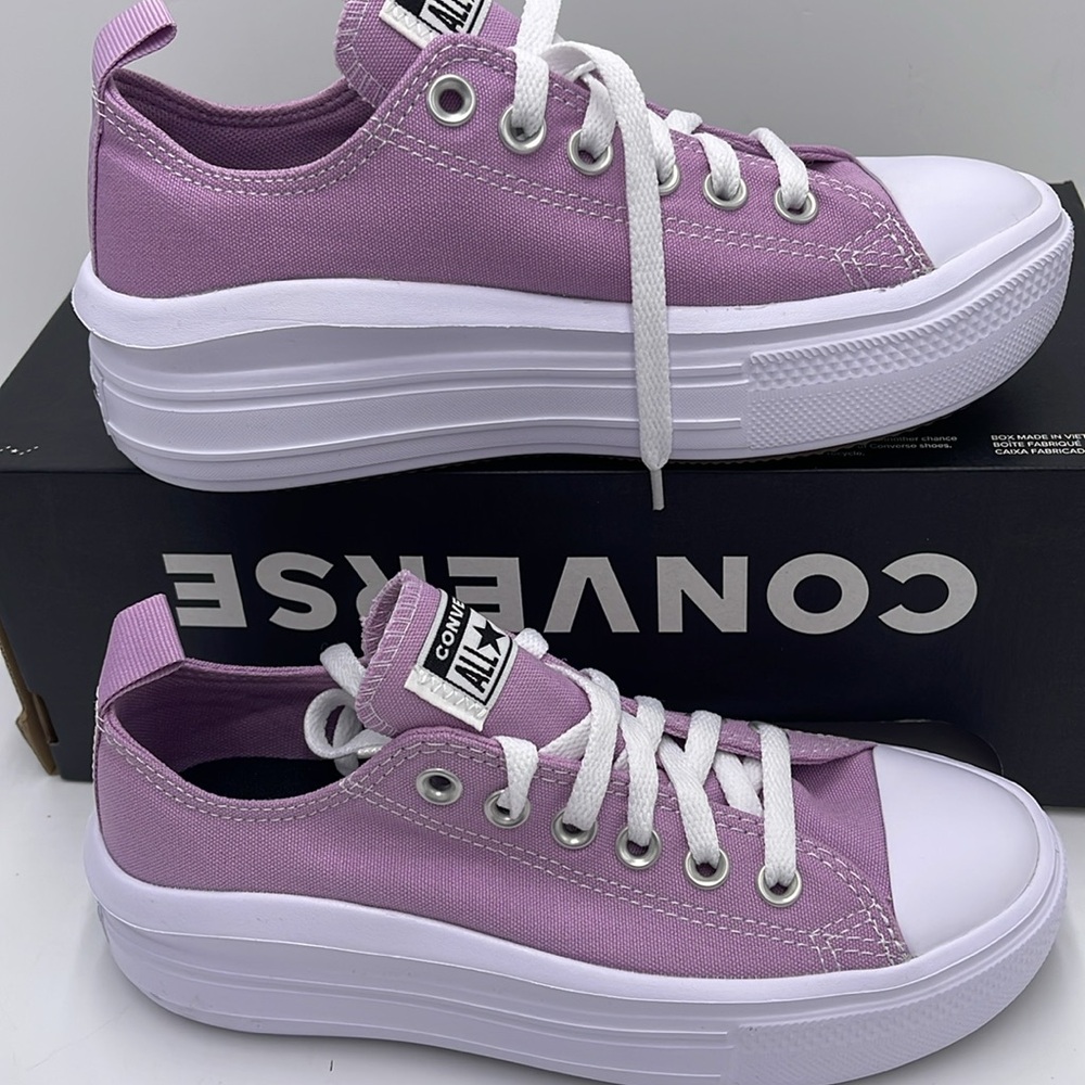 Converse WMNS CTAS MOVE OX CLASSIC AMETHYST/WHITE/BLACK A10390C
Platforms Snkrs - Picture 2 of 16